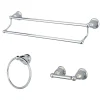 Sale BAK175348X-P 3-Piece Bathroom Accessory Set Accessory Packages