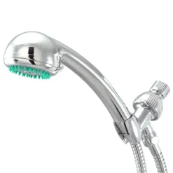 New Barcelona 3-Setting Adjustable Hand Shower with Stainless Steel Hose in Polished Chrome Handheld Shower Heads