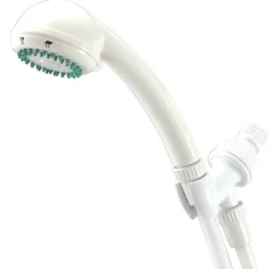 Online Barcelona 3-Setting Adjustable Hand Shower in White Handheld Shower Heads