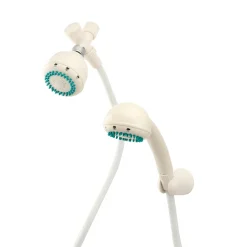 New Barcelona Shower Kit with Adjustable Hand Shower in White Handheld Shower Heads