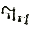 Outlet Bel-Air Deck Mount Widespread Kitchen Faucet Widespread Kitchen Faucets|Faucets With Side Spray