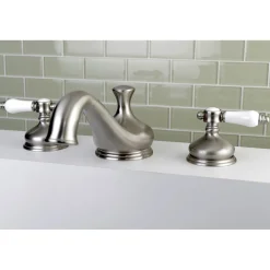 Hot Bel-Air Deck Mount Roman Tub Filler with Lever Handle Tub Faucets