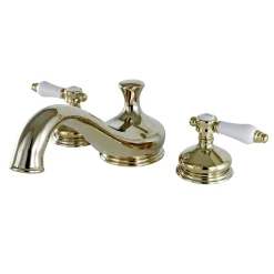 Hot Bel-Air Deck Mount Roman Tub Filler with Lever Handle Tub Faucets