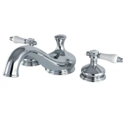 Hot Bel-Air Deck Mount Roman Tub Filler with Lever Handle Tub Faucets