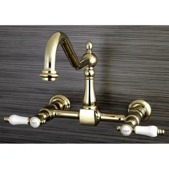 Bel-Air 8-Inch Centerset Wall Mount Kitchen Faucet Wall Mounted Kitchen Faucets