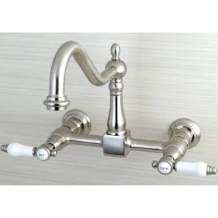 Bel-Air 8-Inch Centerset Wall Mount Kitchen Faucet Wall Mounted Kitchen Faucets