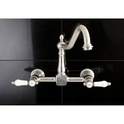 Bel-Air 8-Inch Centerset Wall Mount Kitchen Faucet Wall Mounted Kitchen Faucets