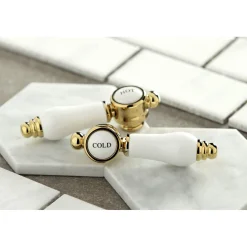 New Bel-Air Roman Tub Filler with Lever Handle Tub Faucets