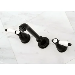Bel-Air Two-Handle Wall Mount Bathroom Faucet Wall Mount