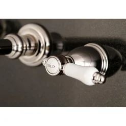 Bel-Air Two-Handle Wall Mount Bathroom Faucet Wall Mount