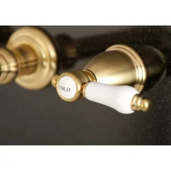 Bel-Air Two-Handle Wall Mount Bathroom Faucet Wall Mount