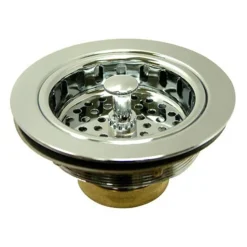 Online Cast Brass Heavy Duty Basket Strainer Sink Drains, Disposer Flanges & Air Gaps