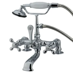 Sale CC210T1 Vintage 7" Deck Mount Clawfoot Tub Filler with Hand Shower Tub Faucets