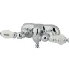 Hot CC44T1 Vintage 3-3/8" Wall Mount Clawfoot Tub Filler Tub Faucets
