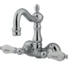 Online CC1074T1 Vintage 3-3/8" Wall Mount Clawfoot Tub Filler Tub Faucets