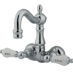 Online CC1074T1 Vintage 3-3/8" Wall Mount Clawfoot Tub Filler Tub Faucets