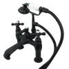 Sale CC609TX-P Vintage 7-Inch Deck Mount Tub Faucet with Hand Shower Tub Faucets