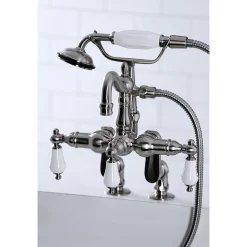 Outlet CC6017TX-P Vintage Clawfoot Tub Faucet with Hand Shower Tub Faucets