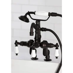 Outlet CC6017TX-P Vintage Clawfoot Tub Faucet with Hand Shower Tub Faucets