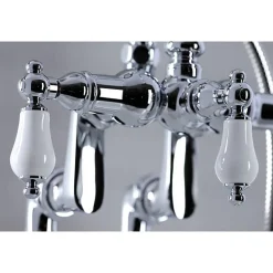 Hot CC6015TX-PVintage Clawfoot Tub Faucet with Hand Shower Tub Faucets