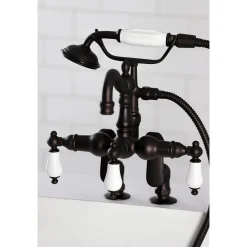 Hot CC6015TX-PVintage Clawfoot Tub Faucet with Hand Shower Tub Faucets