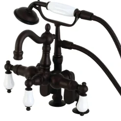 Hot CC6015TX-PVintage Clawfoot Tub Faucet with Hand Shower Tub Faucets