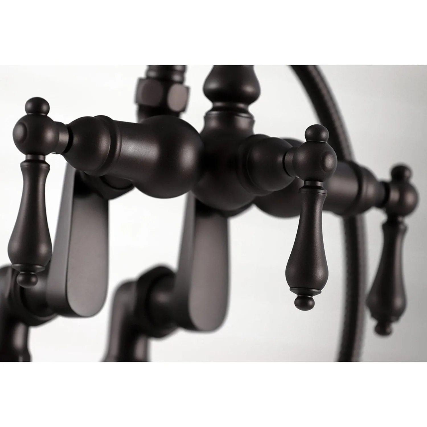 Clearance CC613TX-P Vintage Clawfoot 12.5" x 10" x 8.25" Tub Faucet with Hand Shower Tub Faucets