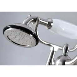 Clearance CC6013TX-P Vintage Clawfoot Tub Faucet with Hand Shower Tub Faucets