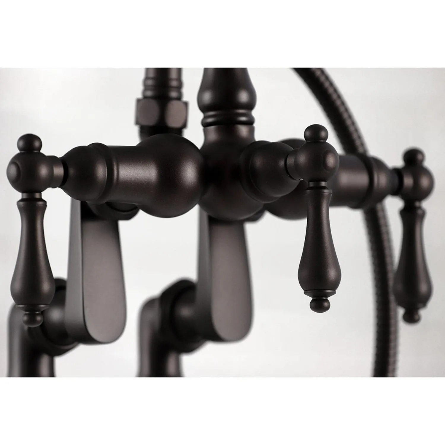Clearance CC6013TX-P Vintage Clawfoot Tub Faucet with Hand Shower Tub Faucets