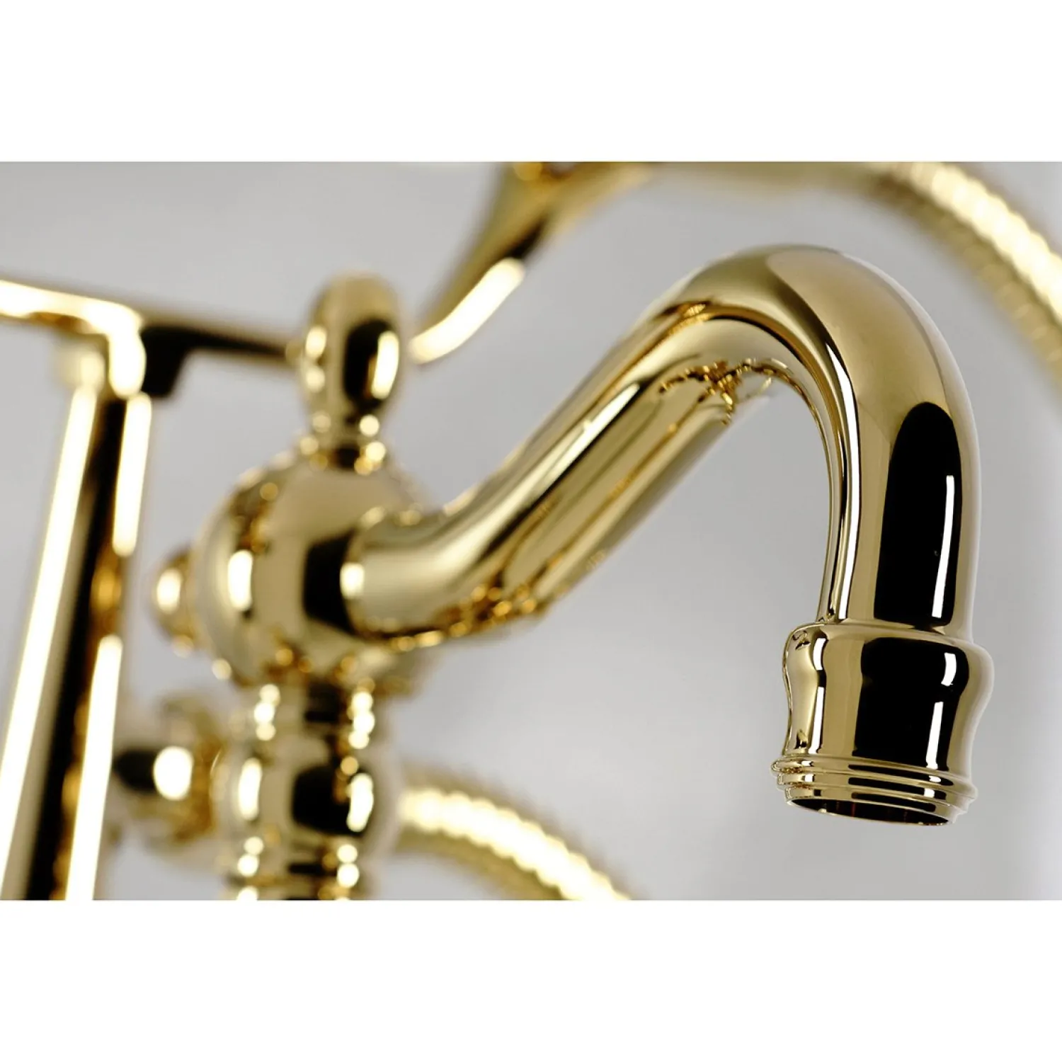 Clearance CC6013TX-P Vintage Clawfoot Tub Faucet with Hand Shower Tub Faucets