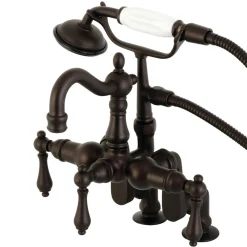 Clearance CC6013TX-P Vintage Clawfoot Tub Faucet with Hand Shower Tub Faucets