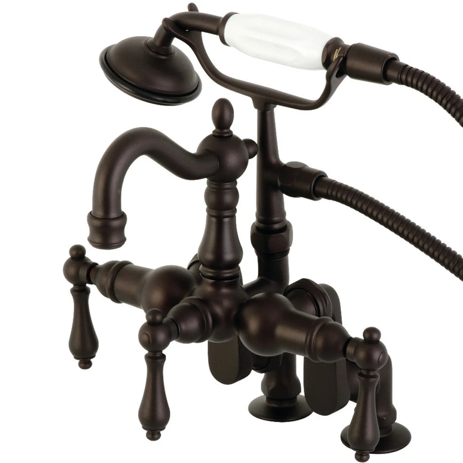 Clearance CC6013TX-P Vintage Clawfoot Tub Faucet with Hand Shower Tub Faucets