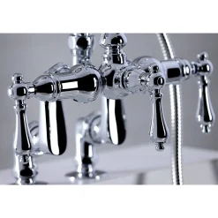 Clearance CC6013TX-P Vintage Clawfoot Tub Faucet with Hand Shower Tub Faucets