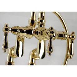 Clearance CC6013TX-P Vintage Clawfoot Tub Faucet with Hand Shower Tub Faucets