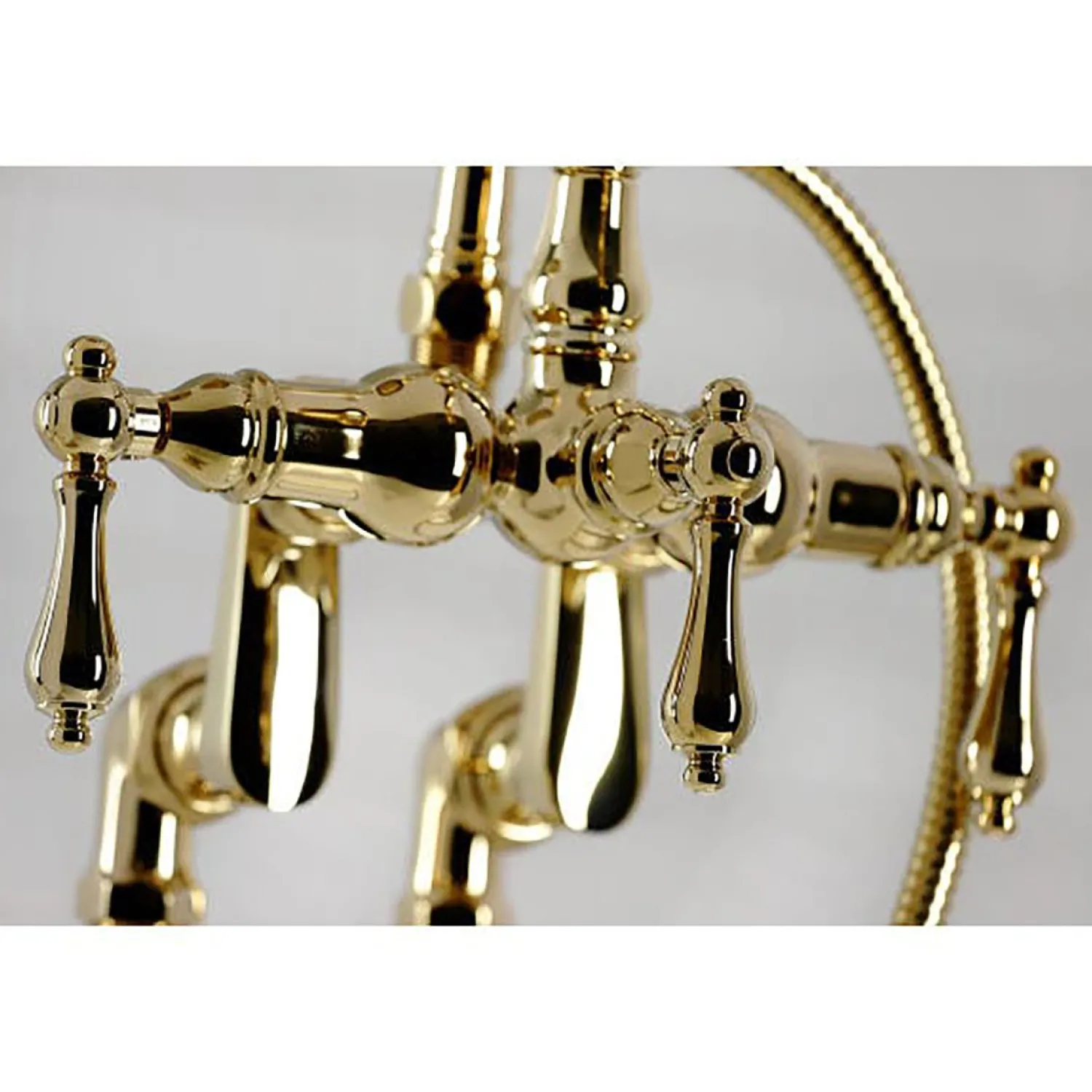 Clearance CC6013TX-P Vintage Clawfoot Tub Faucet with Hand Shower Tub Faucets