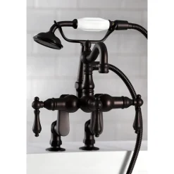 Clearance CC6013TX-P Vintage Clawfoot Tub Faucet with Hand Shower Tub Faucets