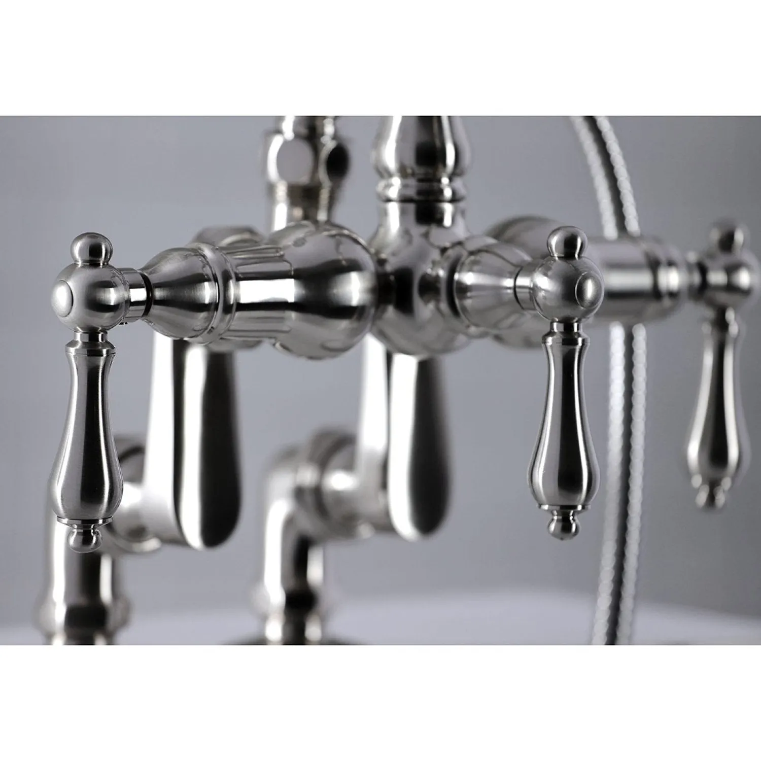 Clearance CC6013TX-P Vintage Clawfoot Tub Faucet with Hand Shower Tub Faucets