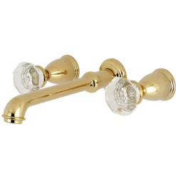Online Celebrity 2-Handle Wall Mount Roman Tub Faucet Tub Faucets