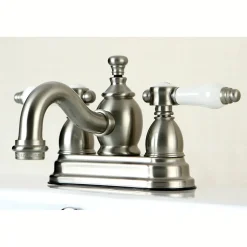 Clearance 4" Centerset 3-Hole Bathroom Faucet 4" Center Set