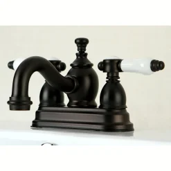 Clearance 4" Centerset 3-Hole Bathroom Faucet 4" Center Set