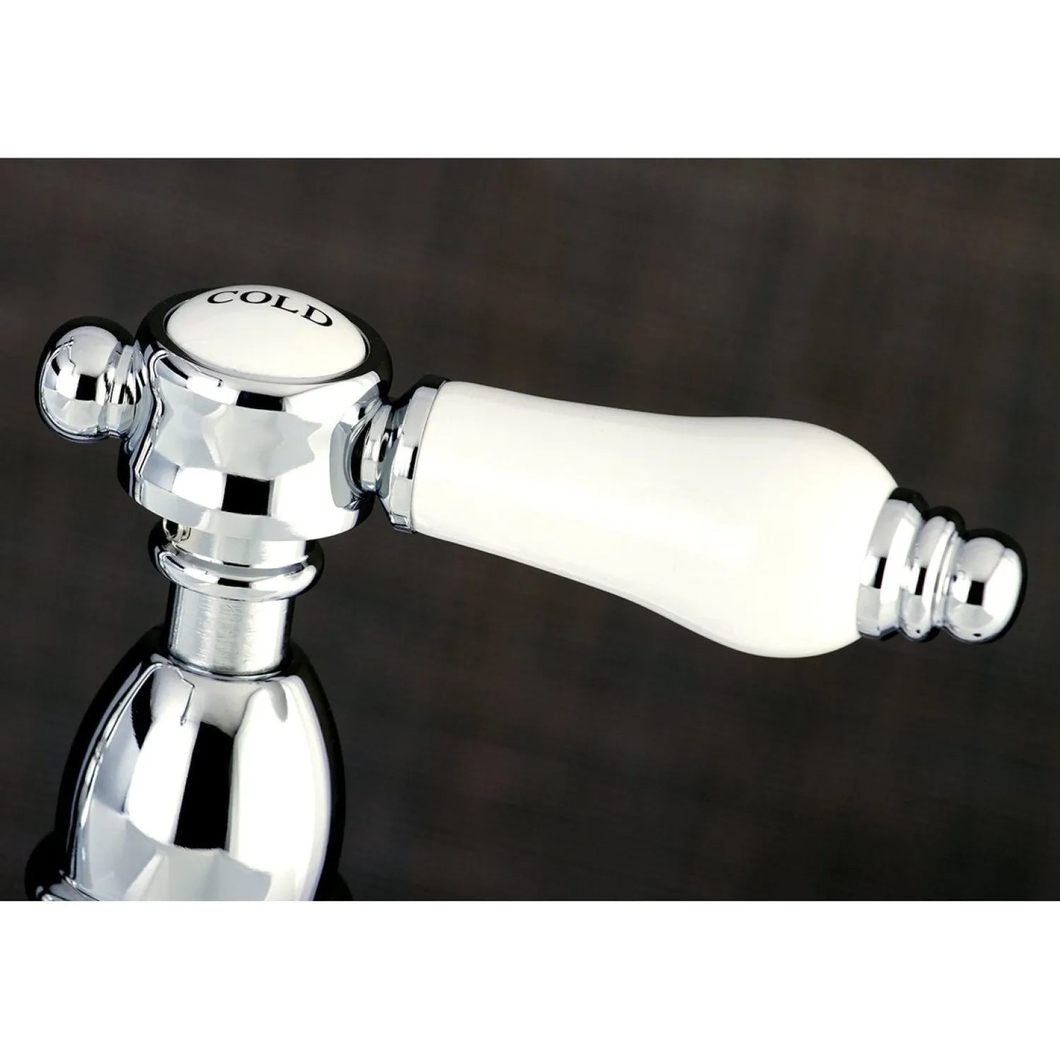 8" Centerset Kitchen Faucet Less Sprayer Bridge Faucets