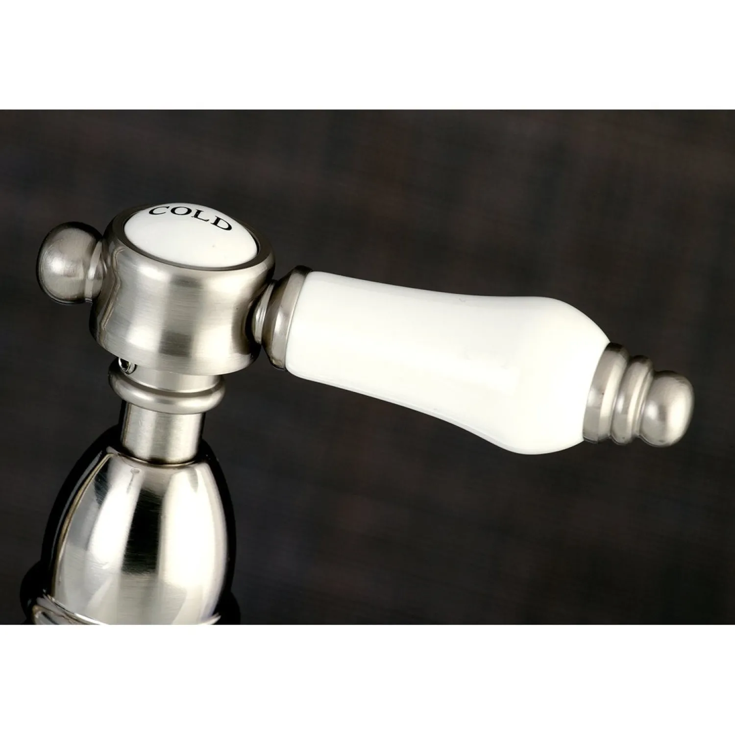 8" Centerset Kitchen Faucet Less Sprayer Bridge Faucets