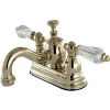 Best 4" Centerset Lavatory Faucet with Brass Pop-up 4" Center Set