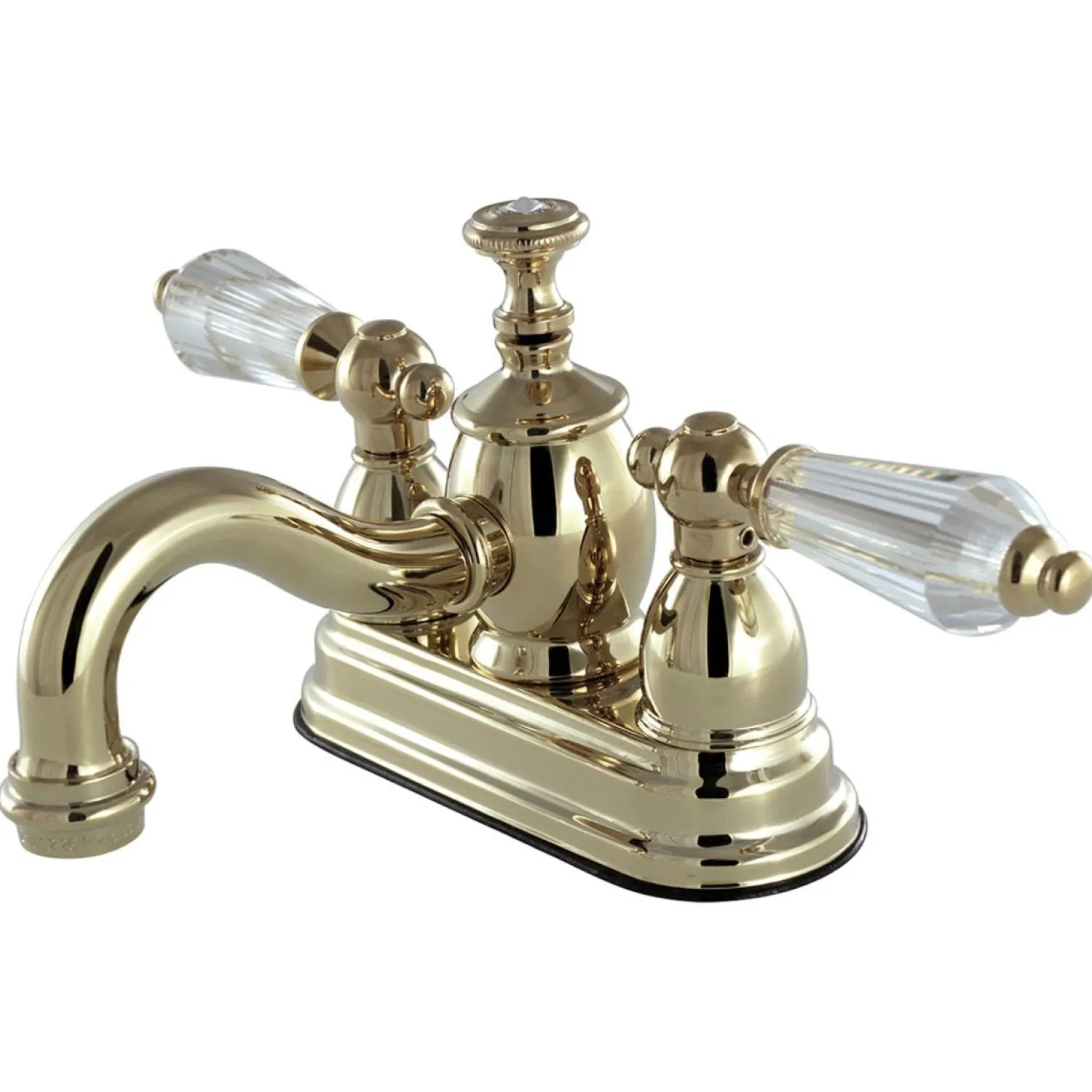 Best 4" Centerset Lavatory Faucet with Brass Pop-up 4" Center Set