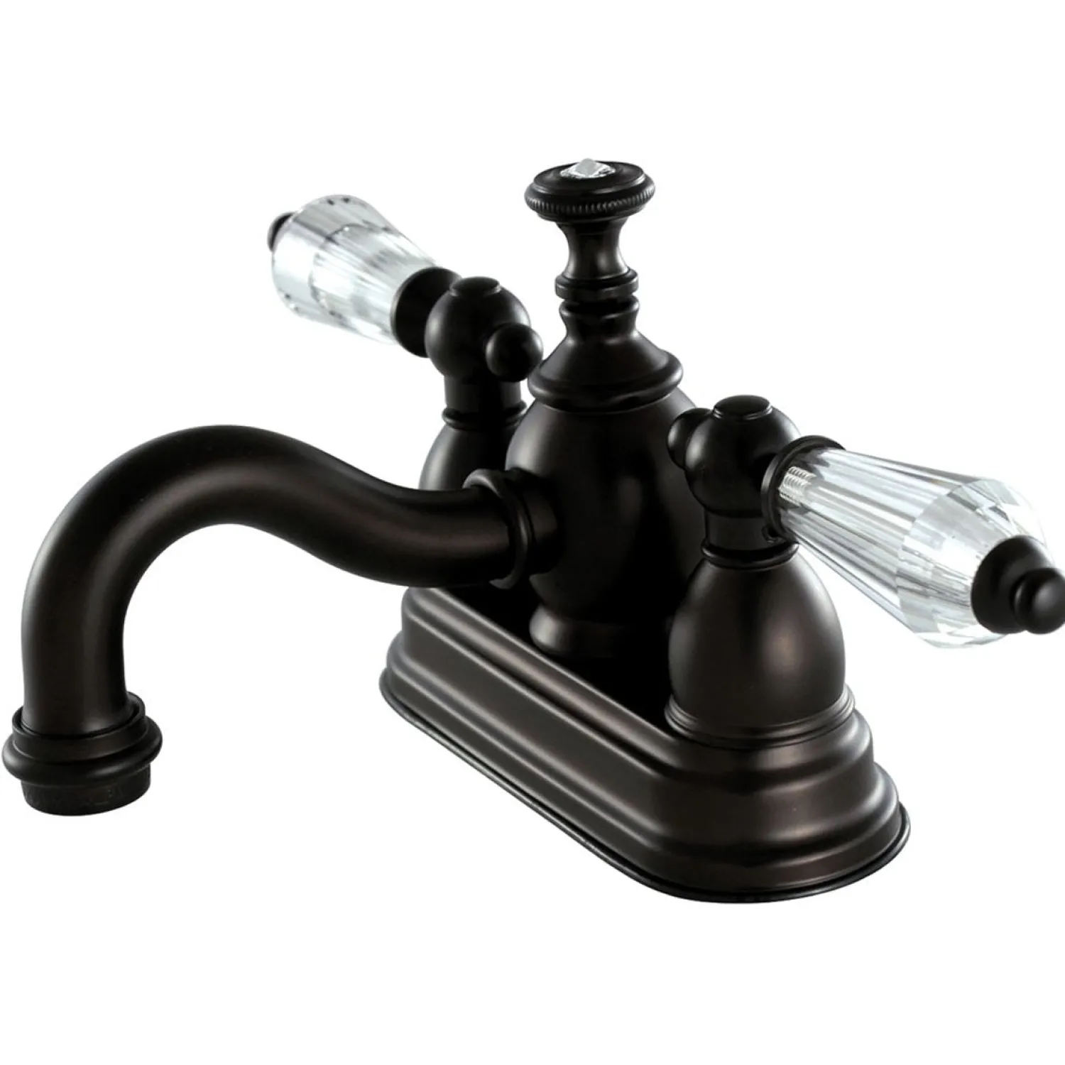 Best 4" Centerset Lavatory Faucet with Brass Pop-up 4" Center Set