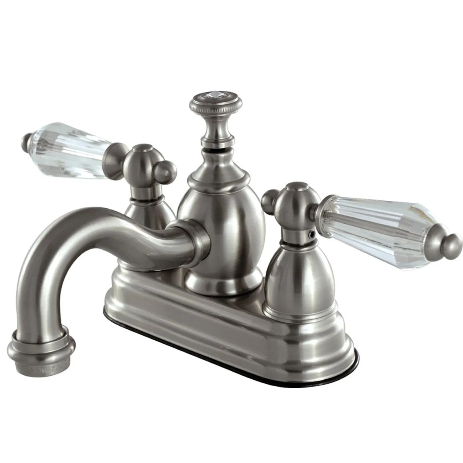 Best 4" Centerset Lavatory Faucet with Brass Pop-up 4" Center Set