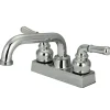 Discount 4" CentersetÂ Two-HandleÂ Laundry Faucet Kingston Brass Laundry And Utility Faucets
