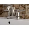 Centurion 4" Centerset 3-Hole Bathroom Faucet 4" Center Set