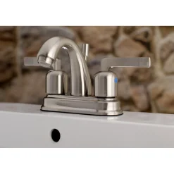Centurion 4" Centerset 3-Hole Bathroom Faucet 4" Center Set