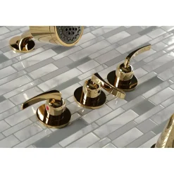 Hot Centurion Three-Handle Tub and Shower Faucet Tub & Shower Sets|Tub Faucets